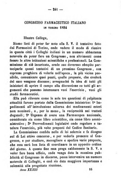 Giornale di farmacia, di chimica e di scienze affini