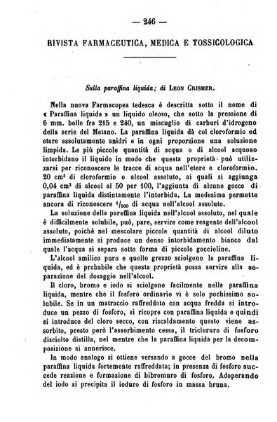 Giornale di farmacia, di chimica e di scienze affini