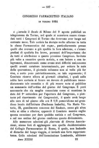 Giornale di farmacia, di chimica e di scienze affini