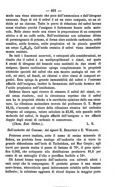 Giornale di farmacia, di chimica e di scienze affini