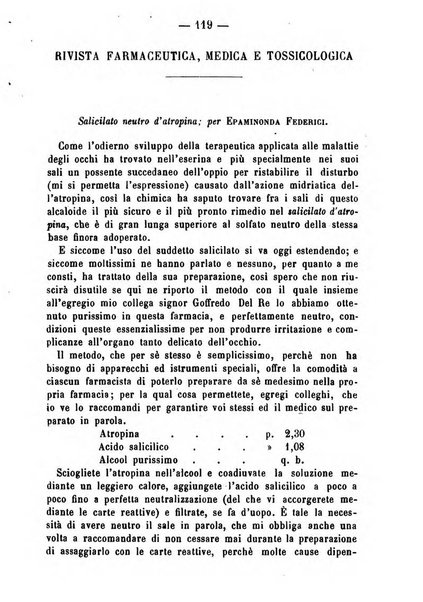 Giornale di farmacia, di chimica e di scienze affini