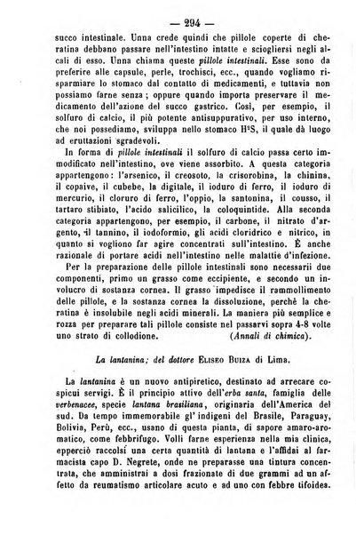 Giornale di farmacia, di chimica e di scienze affini