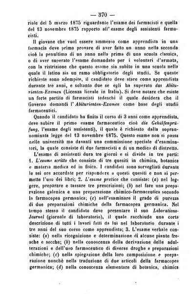 Giornale di farmacia, di chimica e di scienze affini