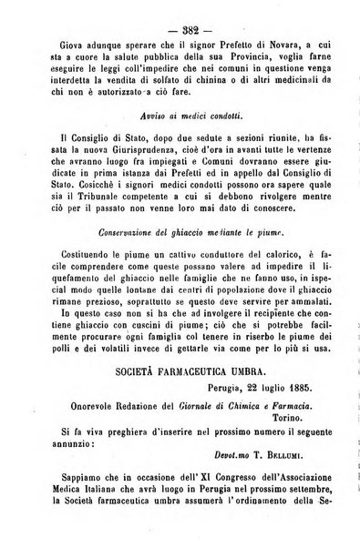 Giornale di farmacia, di chimica e di scienze affini