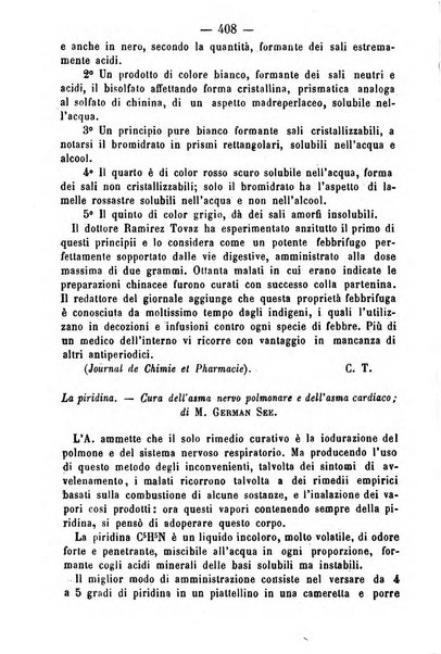 Giornale di farmacia, di chimica e di scienze affini