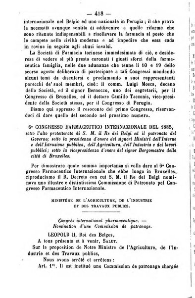 Giornale di farmacia, di chimica e di scienze affini