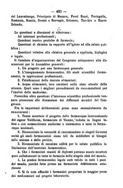 Giornale di farmacia, di chimica e di scienze affini