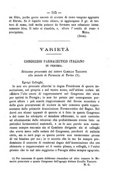 Giornale di farmacia, di chimica e di scienze affini