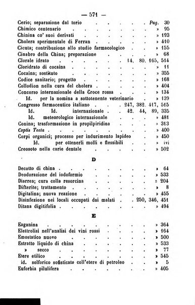 Giornale di farmacia, di chimica e di scienze affini