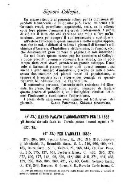 Giornale di farmacia, di chimica e di scienze affini