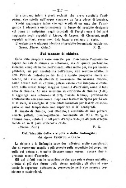 Giornale di farmacia, di chimica e di scienze affini