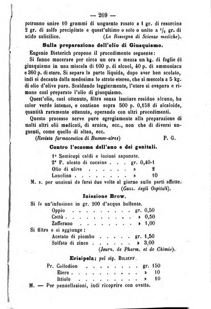 Giornale di farmacia, di chimica e di scienze affini