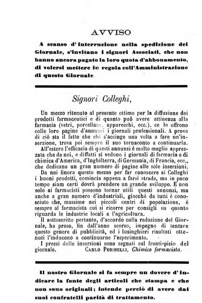 Giornale di farmacia, di chimica e di scienze affini