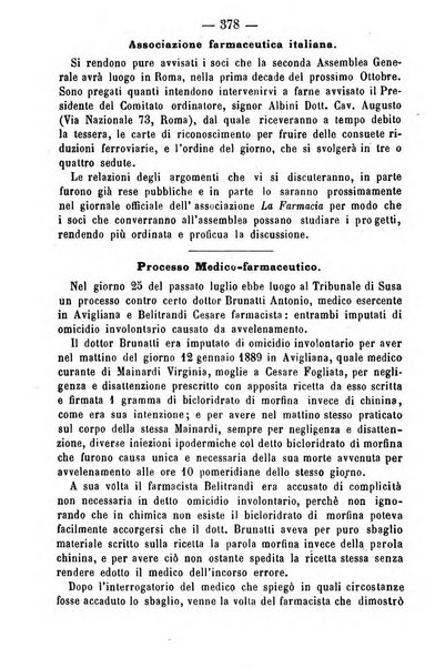 Giornale di farmacia, di chimica e di scienze affini