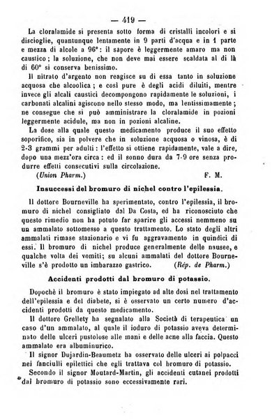 Giornale di farmacia, di chimica e di scienze affini