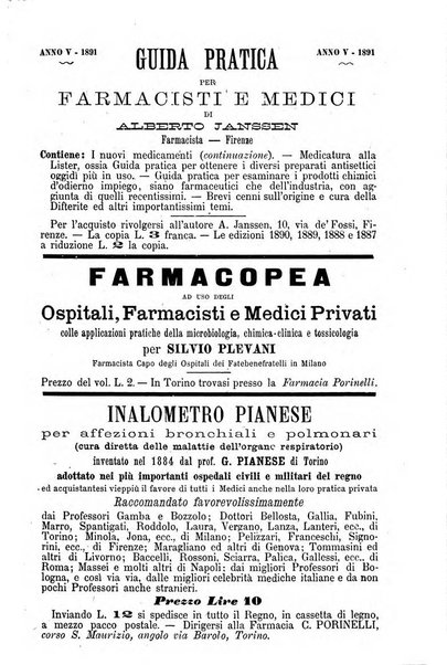 Giornale di farmacia, di chimica e di scienze affini