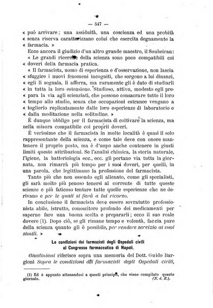 Giornale di farmacia, di chimica e di scienze affini