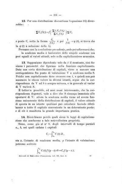 Giornale di matematica finanziaria rivista tecnica del credito e della previdenza