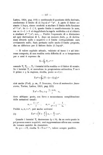 Giornale di matematica finanziaria rivista tecnica del credito e della previdenza