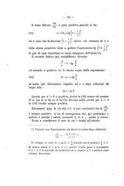 Giornale di matematica finanziaria rivista tecnica del credito e della previdenza