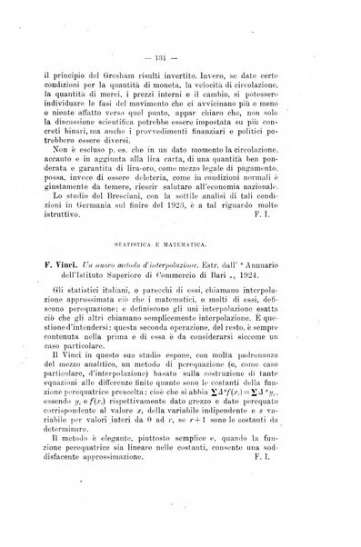 Giornale di matematica finanziaria rivista tecnica del credito e della previdenza