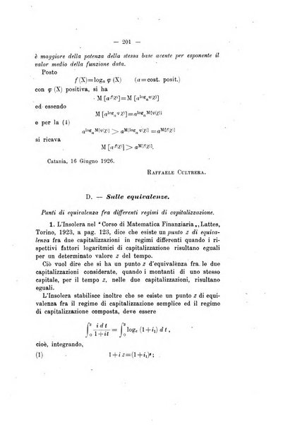 Giornale di matematica finanziaria rivista tecnica del credito e della previdenza