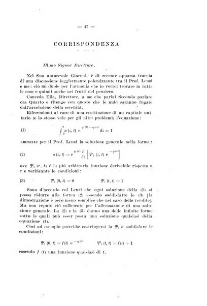 Giornale di matematica finanziaria rivista tecnica del credito e della previdenza