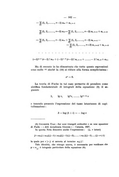 Giornale di matematica finanziaria rivista tecnica del credito e della previdenza