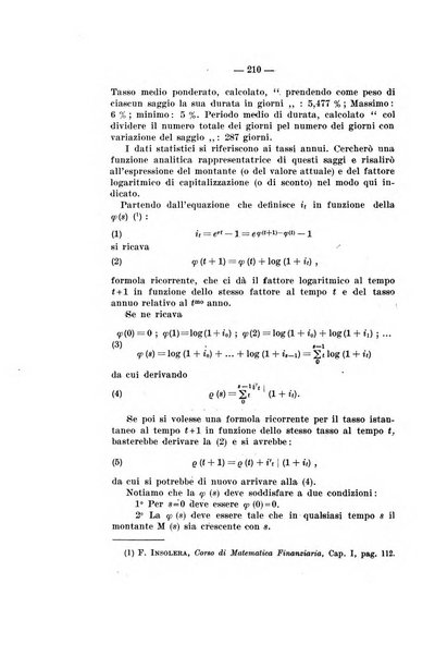 Giornale di matematica finanziaria rivista tecnica del credito e della previdenza