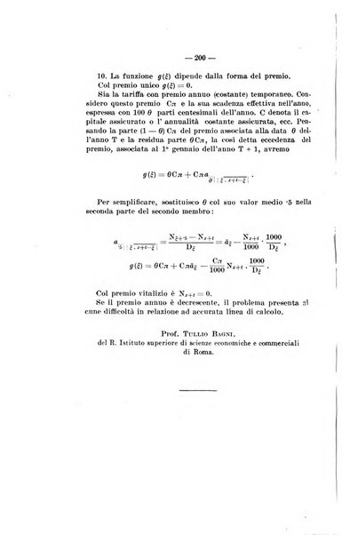 Giornale di matematica finanziaria rivista tecnica del credito e della previdenza