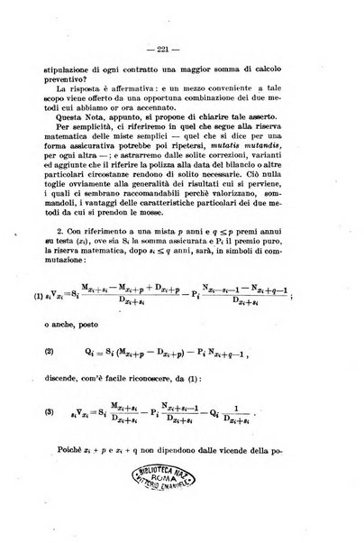 Giornale di matematica finanziaria rivista tecnica del credito e della previdenza