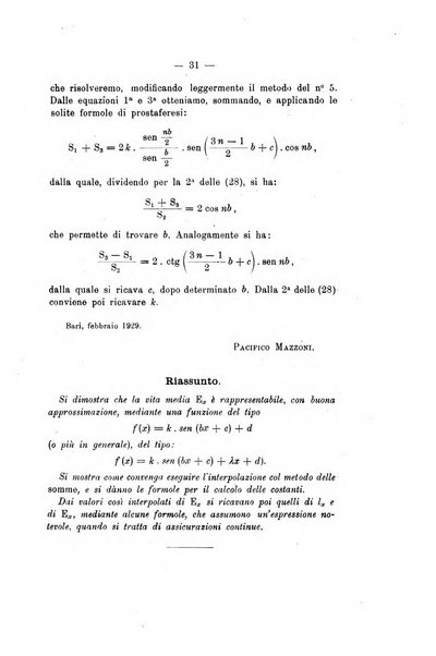 Giornale di matematica finanziaria rivista tecnica del credito e della previdenza