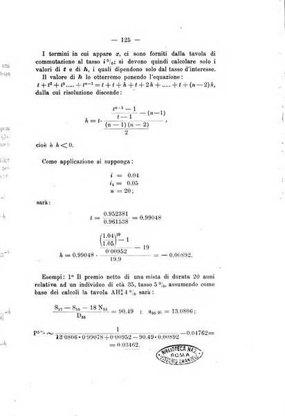 Giornale di matematica finanziaria rivista tecnica del credito e della previdenza