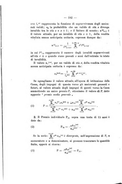 Giornale di matematica finanziaria rivista tecnica del credito e della previdenza