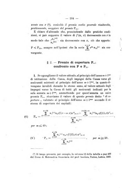 Giornale di matematica finanziaria rivista tecnica del credito e della previdenza