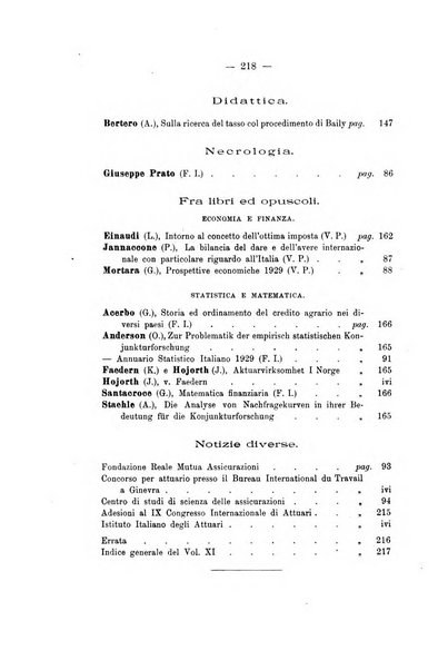 Giornale di matematica finanziaria rivista tecnica del credito e della previdenza