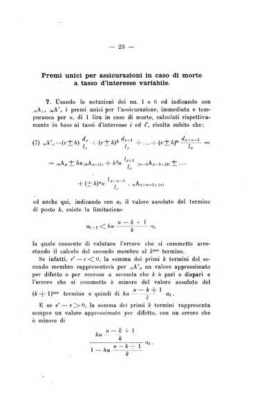 Giornale di matematica finanziaria rivista tecnica del credito e della previdenza