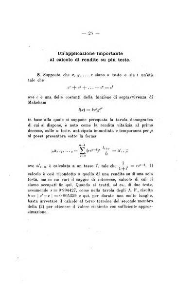 Giornale di matematica finanziaria rivista tecnica del credito e della previdenza