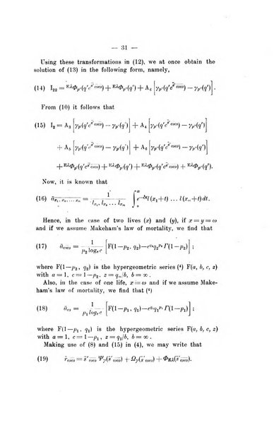 Giornale di matematica finanziaria rivista tecnica del credito e della previdenza