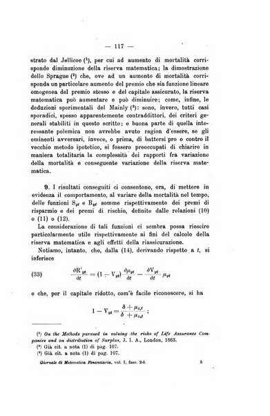 Giornale di matematica finanziaria rivista tecnica del credito e della previdenza