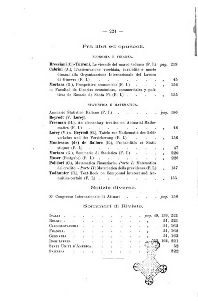 Giornale di matematica finanziaria rivista tecnica del credito e della previdenza