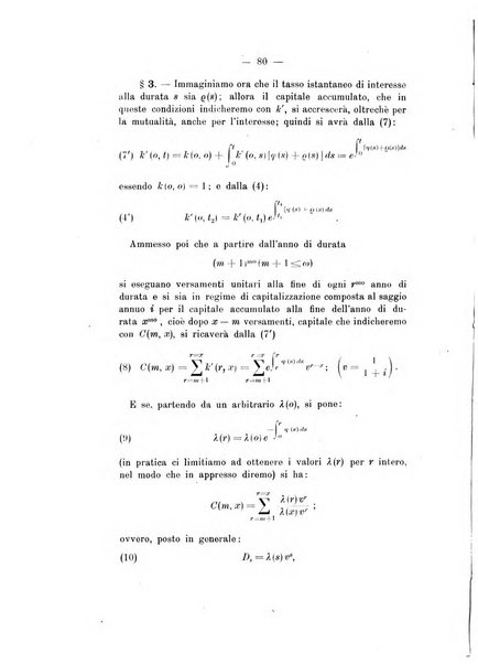 Giornale di matematica finanziaria rivista tecnica del credito e della previdenza