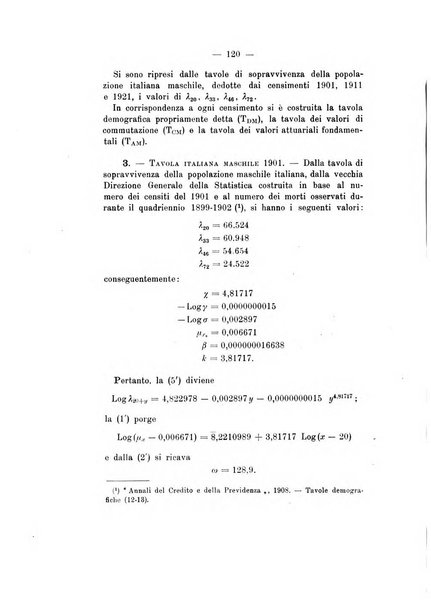 Giornale di matematica finanziaria rivista tecnica del credito e della previdenza