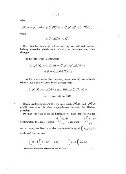 Giornale di matematica finanziaria rivista tecnica del credito e della previdenza