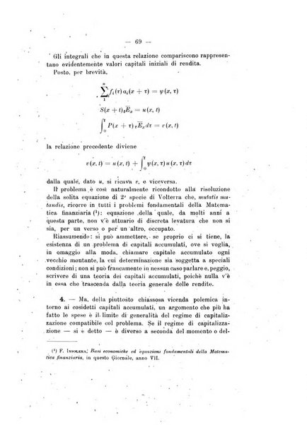 Giornale di matematica finanziaria rivista tecnica del credito e della previdenza