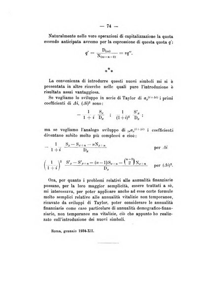 Giornale di matematica finanziaria rivista tecnica del credito e della previdenza