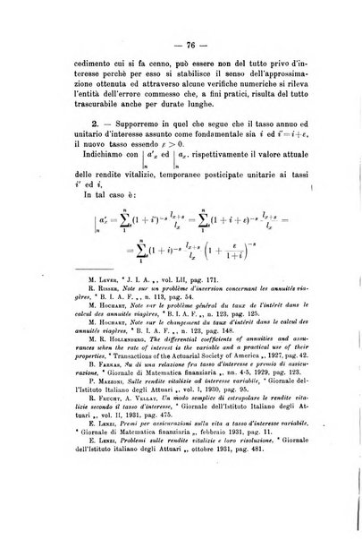 Giornale di matematica finanziaria rivista tecnica del credito e della previdenza