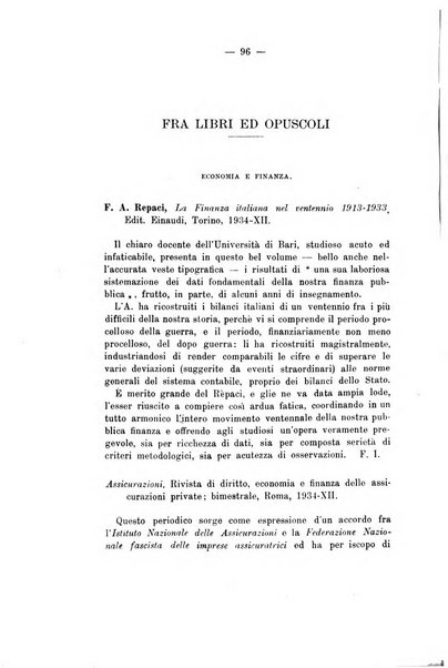 Giornale di matematica finanziaria rivista tecnica del credito e della previdenza