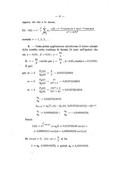 Giornale di matematica finanziaria rivista tecnica del credito e della previdenza