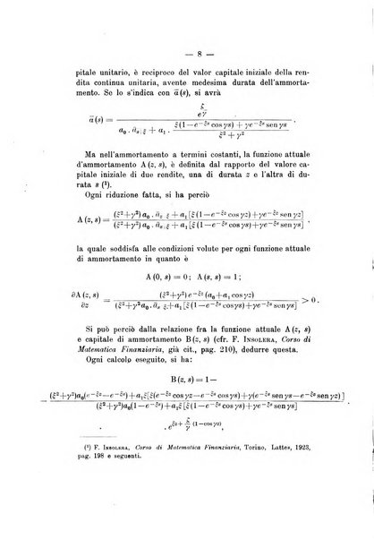 Giornale di matematica finanziaria rivista tecnica del credito e della previdenza